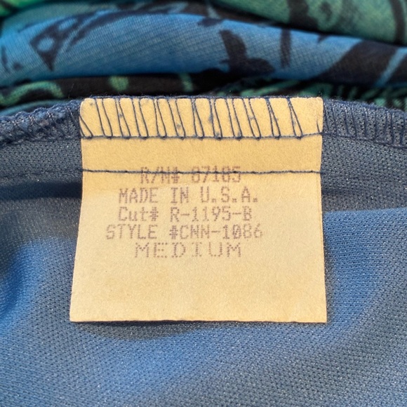 Ruby Rox Elegant Blue and Green Floral Dress - Picture 5 of 8